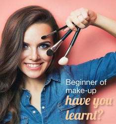 Beginner of make-up: have you learnt?